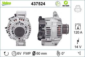 Valeo 437524 - Alternátor -
