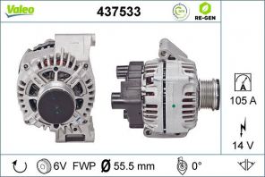 Valeo 437533 - Alternátor -