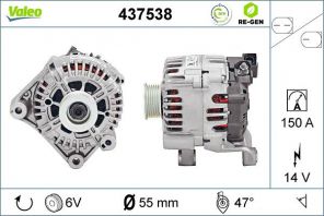 Valeo 437538 - Alternátor -