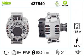 Valeo 437540 - Alternátor -