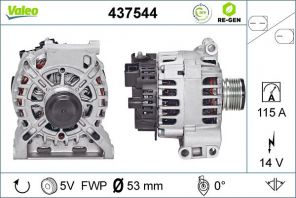 Valeo 437544 - Alternátor -