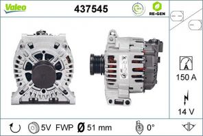 Valeo 437545 - Alternátor -