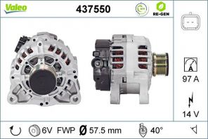 Valeo 437550 - Alternátor -