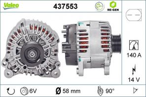 Valeo 437553 - Alternátor -
