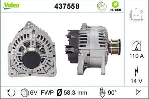Valeo 437558 - Alternátor -