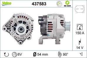 Valeo 437583 - Alternátor -