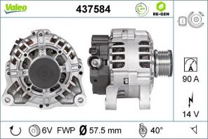 Valeo 437584 - Alternátor -