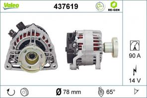 Valeo 437619 - Alternátor -