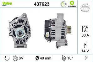 Valeo 437623 - Alternátor -