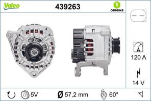 Valeo 439263 - Alternátor -