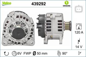 Valeo 439292 - Alternátor -
