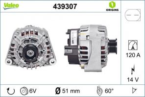 Valeo 439307 - Alternátor -