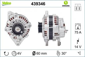Valeo 439346 - Alternátor -
