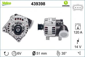 Valeo 439398 - Alternátor -