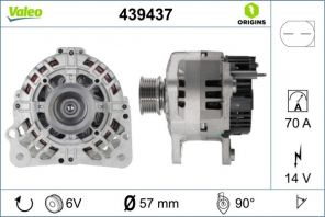 Valeo 439437 - Alternátor -