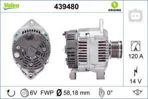 Valeo 439480 - Alternátor -