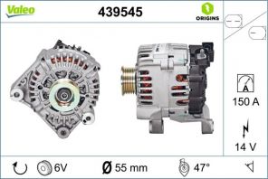 Valeo 439545 - Alternátor -