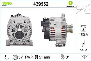 Valeo 439552 - Alternátor -