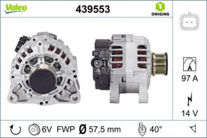 Valeo 439553 - Alternátor -