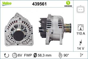 Valeo 439561 - Alternátor -