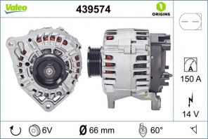 Valeo 439574 - Alternátor -