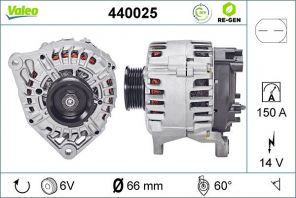 Valeo 440025 - Alternátor -