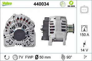 Valeo 440034 - Alternátor -
