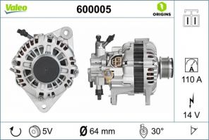 Valeo 600005 - Alternátor -