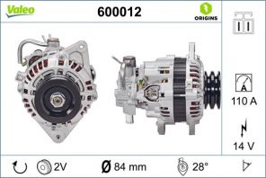 Valeo 600012 - Alternátor -