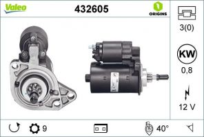 Valeo 432605 - Štartér -