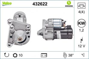 Valeo 432622 - Štartér -