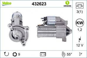 Valeo 432623 - Štartér -