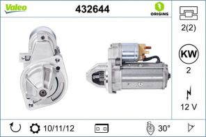 Valeo 432644 - Štartér -