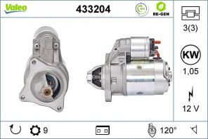Valeo 433204 - Štartér -