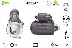 Valeo 433247 - Štartér -