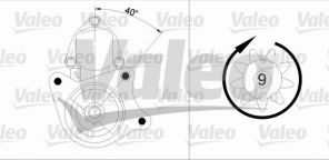 Valeo 433277 - Štartér -
