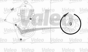 Valeo 433278 - Štartér -