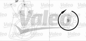 Valeo 433282 - Štartér -