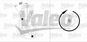 Valeo 433294 - Štartér -
