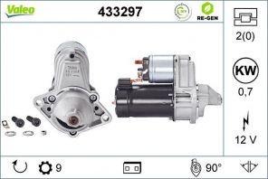 Valeo 433297 - Štartér -