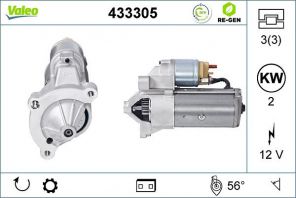 Valeo 433305 - Štartér -