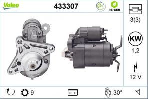 Valeo 433307 - Štartér -