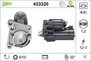 Valeo 433320 - Štartér -