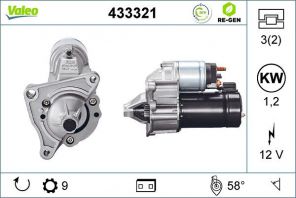 Valeo 433321 - Štartér -