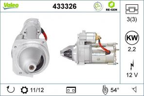 Valeo 433326 - Štartér -