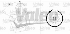 Valeo 433328 - Štartér -