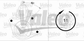 Valeo 433343 - Štartér -