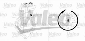 Valeo 433344 - Štartér -