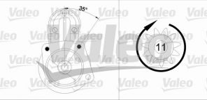 Valeo 433346 - Štartér -