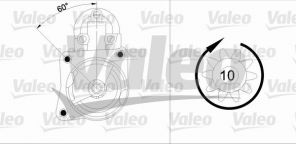 Valeo 433347 - Štartér -
